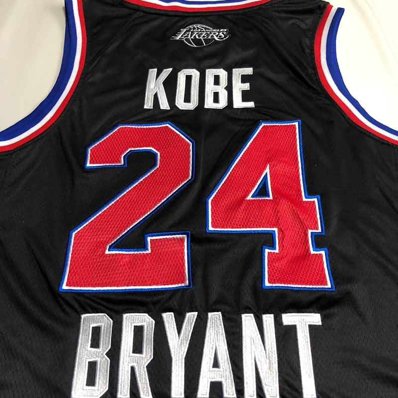 Los Angeles Lakers 2015 BRYANT #24 Black ALL-STAR Classics Basketball Jersey (Closely Stitched)