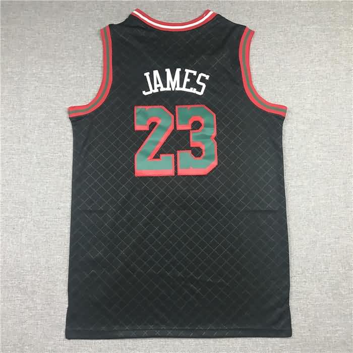 Los Angeles Lakers 2018/19 JAMES #23 Black Classics Basketball Jersey (Stitched)