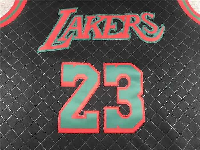 Los Angeles Lakers 2018/19 JAMES #23 Black Classics Basketball Jersey (Stitched)