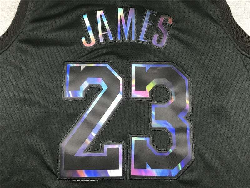 Los Angeles Lakers 20/21 JAMES #23 Black Basketball Jersey 2 (Stitched)