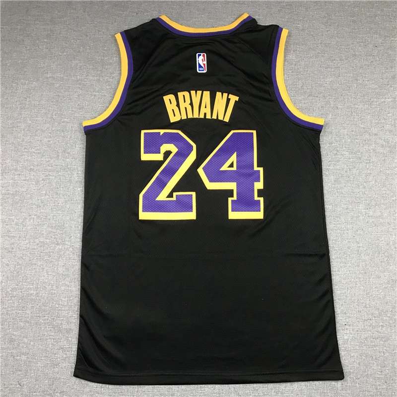 Los Angeles Lakers 20/21 BRYANT #24 Black Basketball Jersey (Stitched)