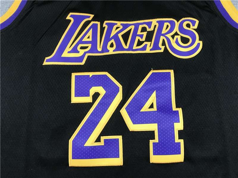 Los Angeles Lakers 20/21 BRYANT #24 Black Basketball Jersey (Stitched)