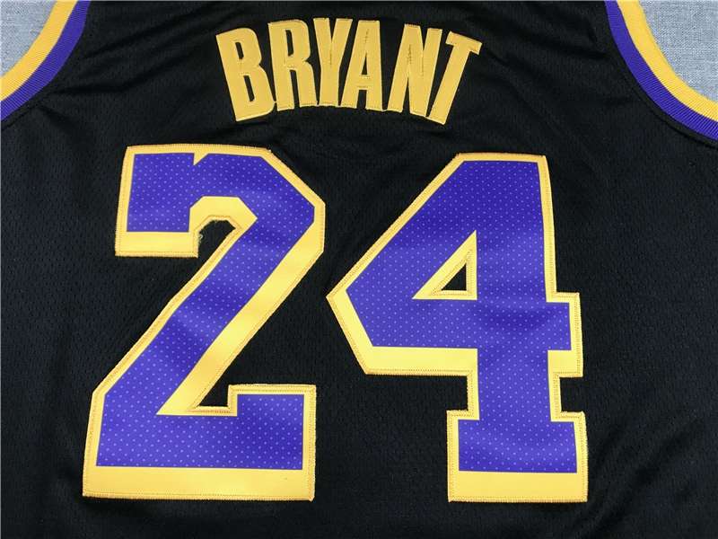 Los Angeles Lakers 20/21 BRYANT #24 Black Basketball Jersey (Stitched)