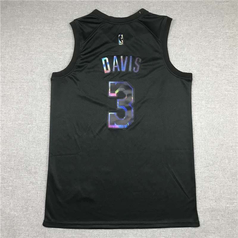 Los Angeles Lakers 20/21 DAVIS #3 Black Basketball Jersey 2 (Stitched)