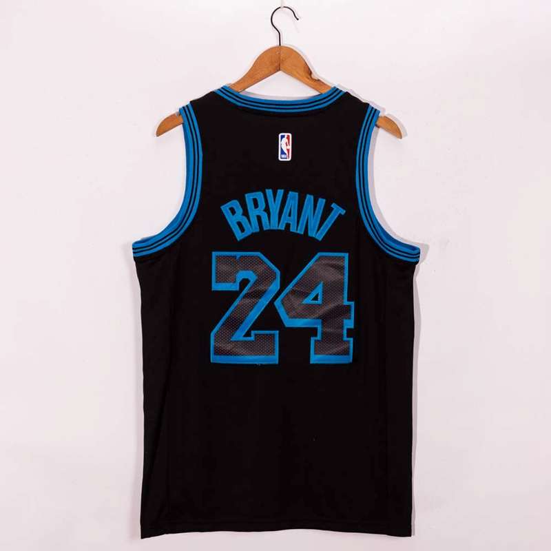 Los Angeles Lakers 20/21 BRYANT #24 Black City Basketball Jersey (Stitched)