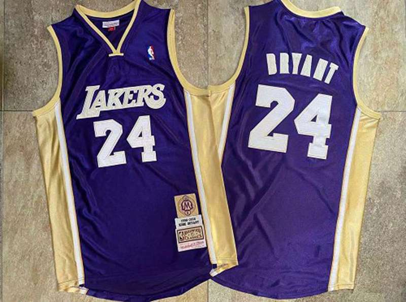 Los Angeles Lakers 2020 BRYANT #24 Purple Classics Basketball Jersey (Closely Stitched)