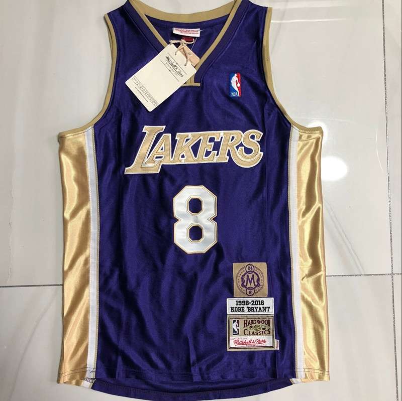 Los Angeles Lakers 2020 BRYANT #8 Purple Classics Basketball Jersey (Closely Stitched)