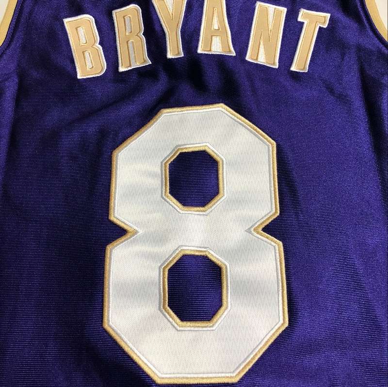 Los Angeles Lakers 2020 BRYANT #8 Purple Classics Basketball Jersey (Closely Stitched)