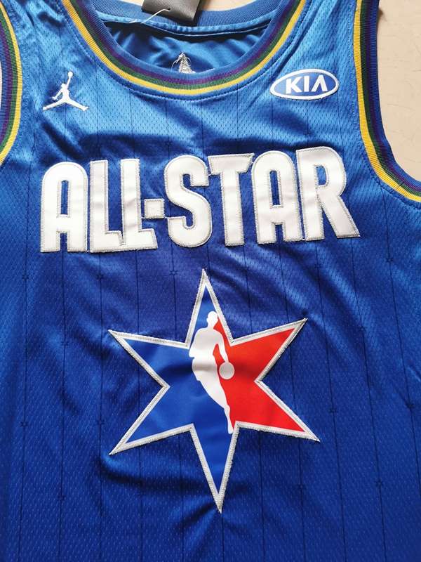 Los Angeles Lakers 2020 JAMES #23 Blue All Star Basketball Jersey (Stitched)