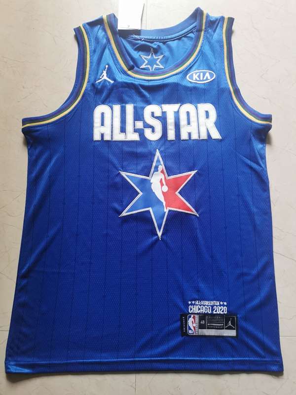 Los Angeles Lakers 2020 BRYANT #24 Blue All Star Basketball Jersey (Stitched)