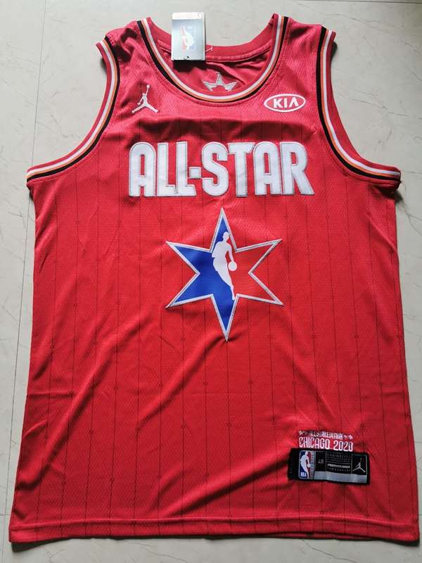 Los Angeles Lakers 2020 BRYANT #24 Red All Star Basketball Jersey (Stitched)