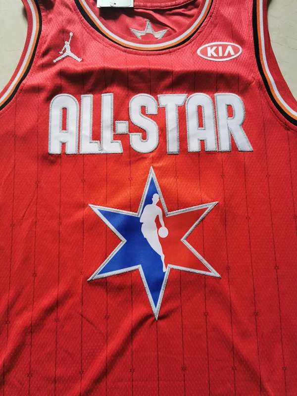 Los Angeles Lakers 2020 BRYANT #24 Red All Star Basketball Jersey (Stitched)