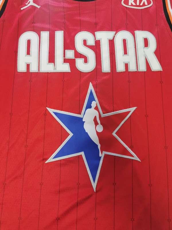 Los Angeles Lakers 2020 DAVIS #3 Red All Star Basketball Jersey (Stitched)