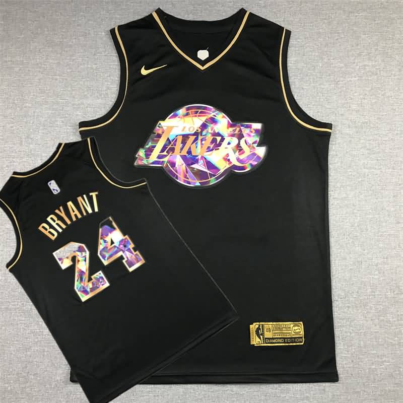 Los Angeles Lakers 21/22 BRYANT #24 Black Basketball Jersey (Stitched)
