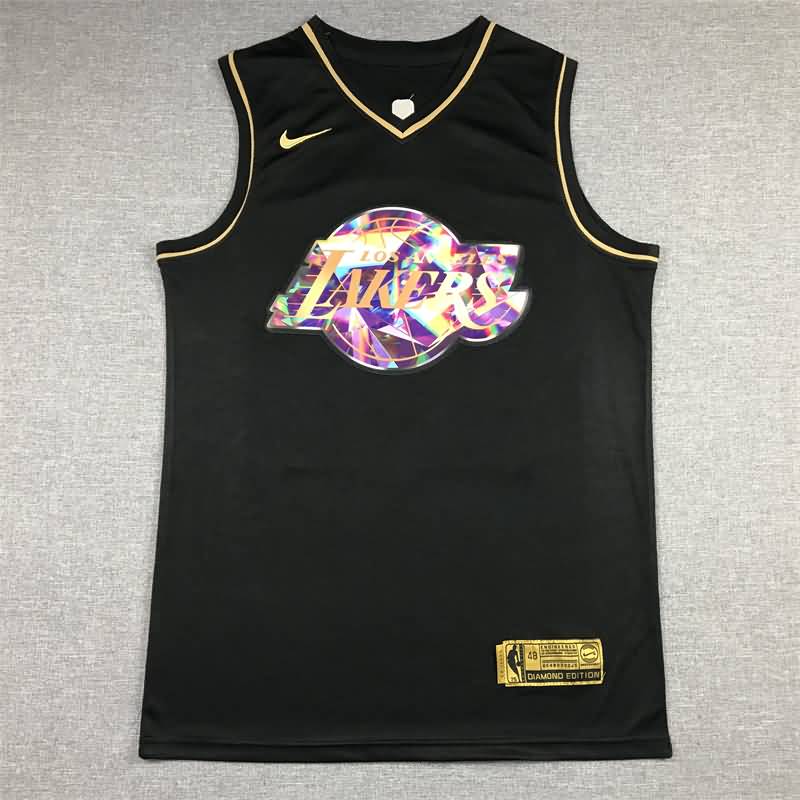 Los Angeles Lakers 21/22 JAMES #6 Black Basketball Jersey (Stitched)