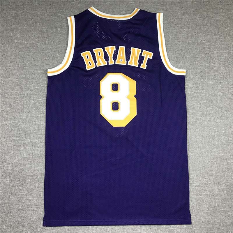 Los Angeles Lakers 1998 BRYANT #8 Purple All Star Classics Basketball Jersey (Stitched)