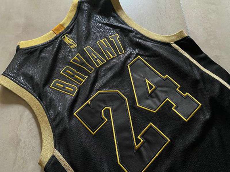 Los Angeles Lakers BRYANT #24 Black Classics Basketball Jersey (Closely Stitched)