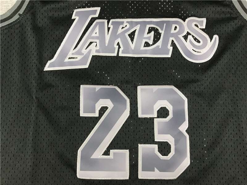 Los Angeles Lakers JAMES #23 Black Classics Basketball Jersey (Stitched)