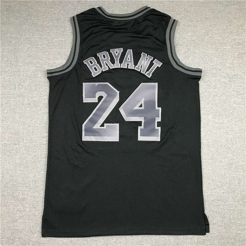 Los Angeles Lakers BRYANT #24 Black Classics Basketball Jersey (Stitched)