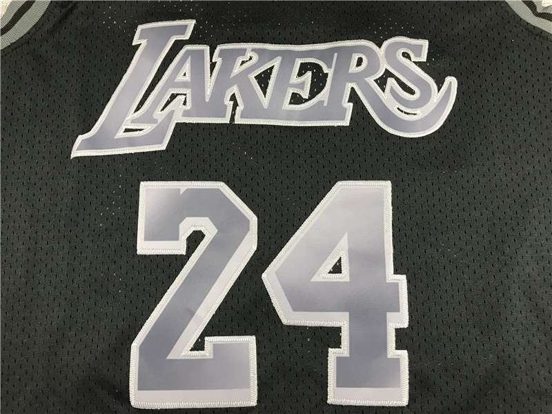 Los Angeles Lakers BRYANT #24 Black Classics Basketball Jersey (Stitched)