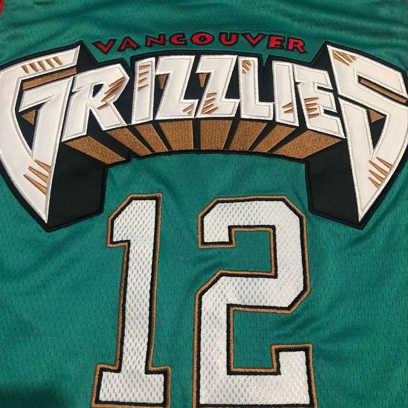 Memphis Grizzlies MORANT #12 Green Basketball Jersey (Closely Stitched)