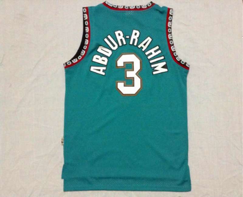 Memphis Grizzlies ABDUR-RAHIM #3 Green Classics Basketball Jersey (Stitched)