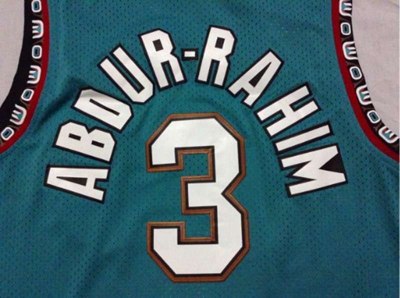 Memphis Grizzlies ABDUR-RAHIM #3 Green Classics Basketball Jersey (Stitched)