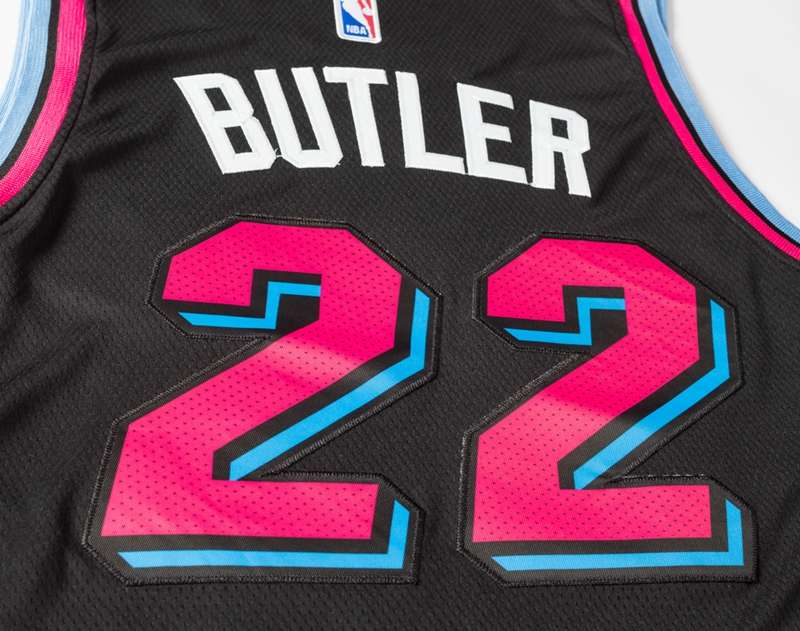 Miami Heat 2020 BUTLER #22 Black City Basketball Jersey (Stitched)