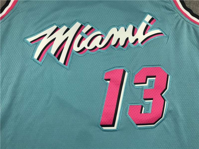 Miami Heat 2020 ADEBAYO #13 Blue City Basketball Jersey (Stitched)