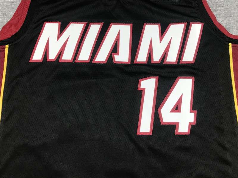 Miami Heat HERRO #14 Black Basketball Jersey (Stitched)