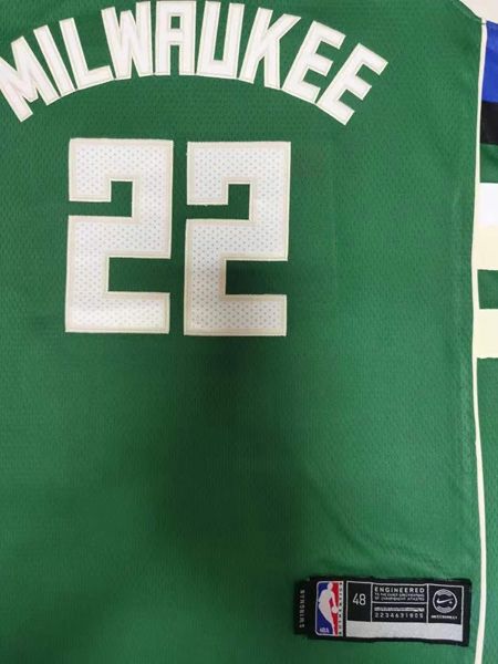 Milwaukee Bucks 20/21 MIDDLETON #22 Green Basketball Jersey (Stitched)