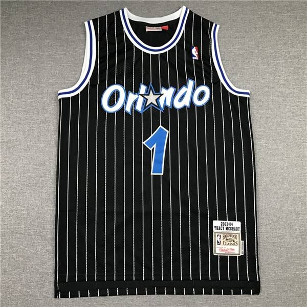 Orlando Magic 2003/04 MCGRADY #1 Black Classics Basketball Jersey (Stitched)