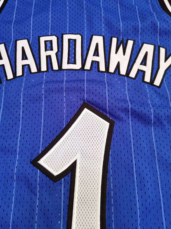 Orlando Magic 1994/95 HARDAWAY #1 Blue Classics Basketball Jersey (Closely Stitched)