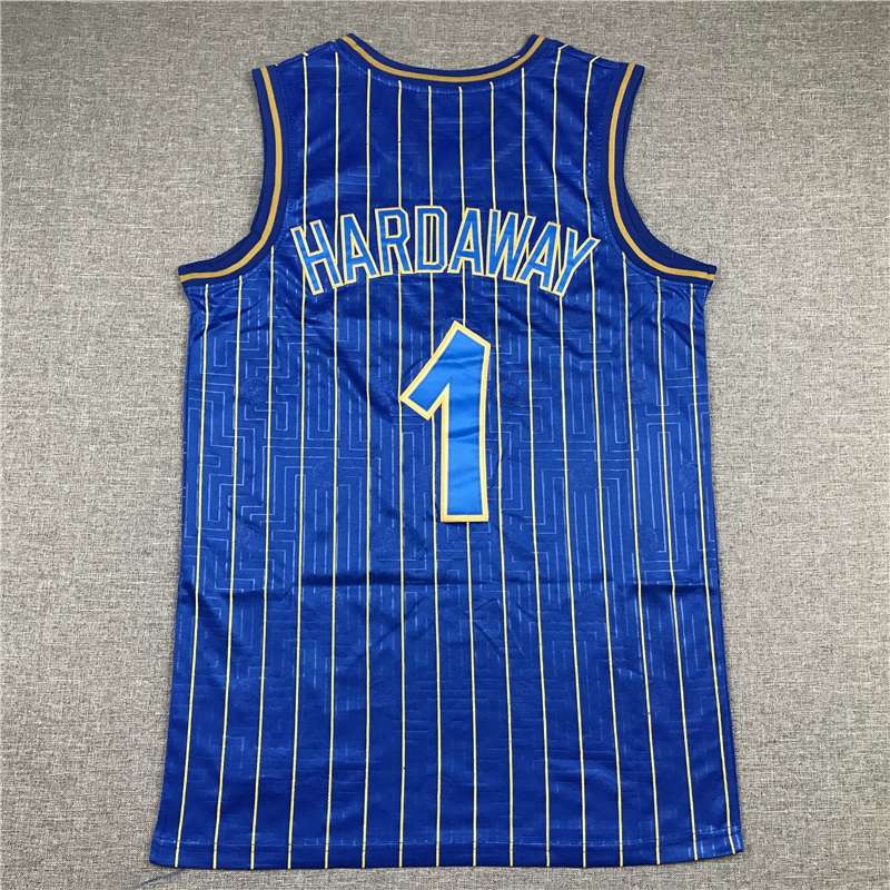 Orlando Magic 1994/95 HARDAWAY #1 Blue Classics Basketball Jersey (Stitched)