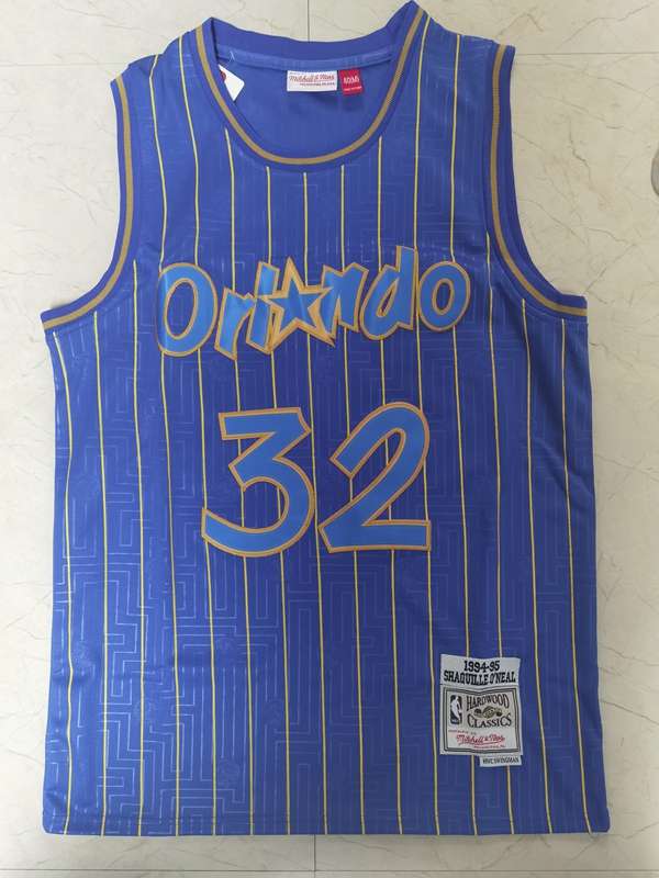 Orlando Magic 1994/95 ONEAL #32 Blue Classics Basketball Jersey (Stitched)