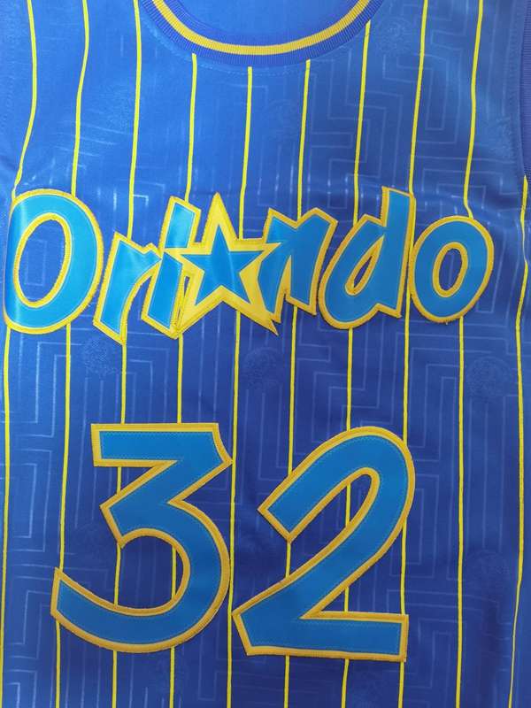 Orlando Magic 1994/95 ONEAL #32 Blue Classics Basketball Jersey (Stitched)