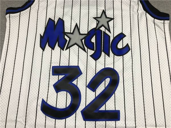 Orlando Magic 1994/95 ONEAL #32 White Classics Basketball Jersey (Stitched)