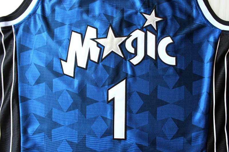 Orlando Magic MCGRADY #1 Blue Classics Basketball Jersey 02 (Stitched)