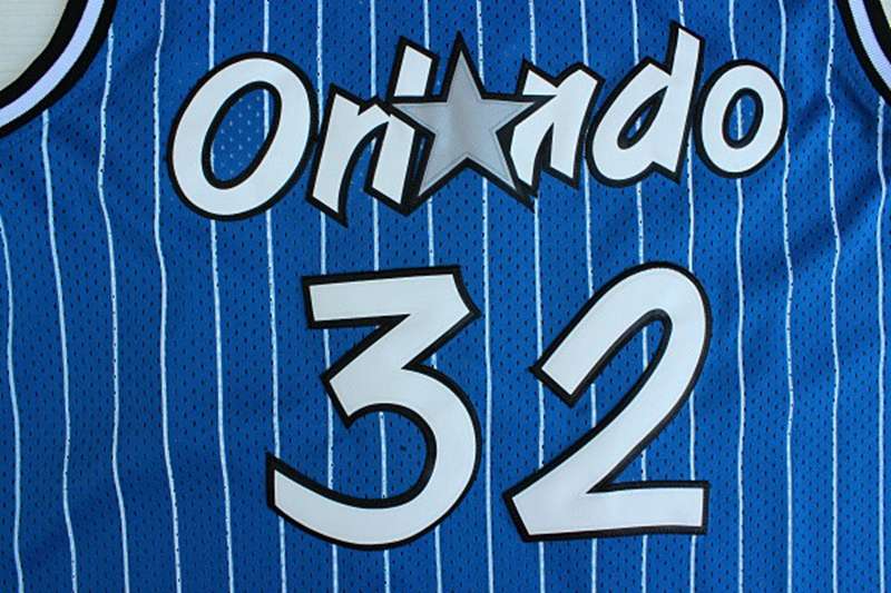 Orlando Magic ONEAL #32 Blue Classics Basketball Jersey (Stitched)