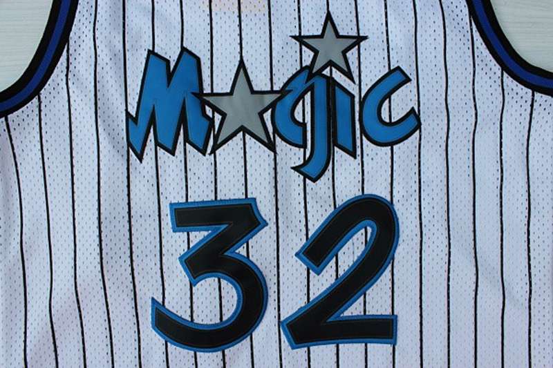 Orlando Magic ONEAL #32 White Classics Basketball Jersey (Stitched)