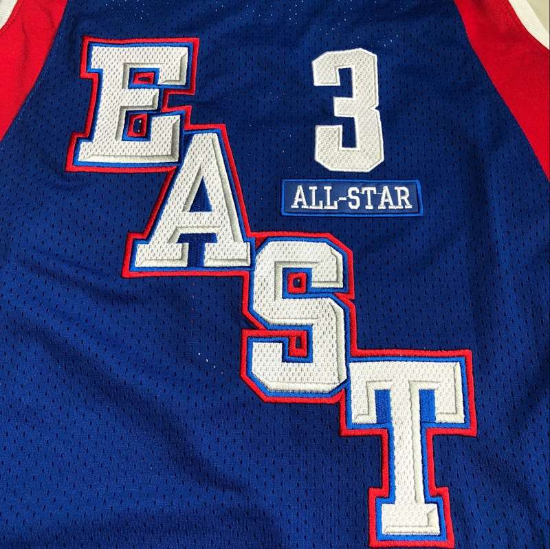 Philadelphia 76ers 2004 IVERSON #3 Dark Blue All Star Classics Basketball Jersey (Closely Stitched)