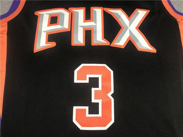 Phoenix Suns 20/21 PAUL #3 Black Basketball Jersey (Stitched)