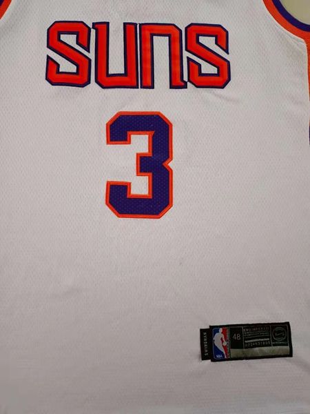 Phoenix Suns 20/21 PAUL #3 White Basketball Jersey (Stitched