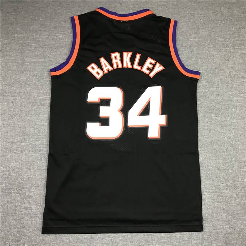 Phoenix Suns 1992/93 BARKLEY #34 Black Classics Basketball Jersey (Stitched)