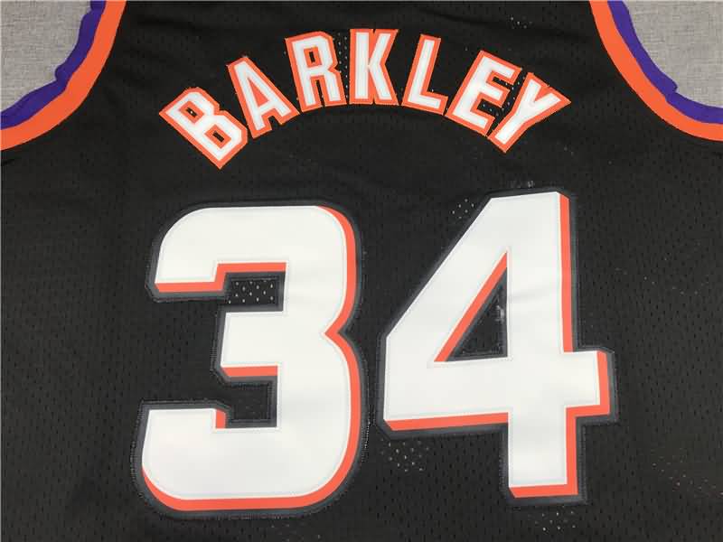 Phoenix Suns 1992/93 BARKLEY #34 Black Classics Basketball Jersey (Stitched)