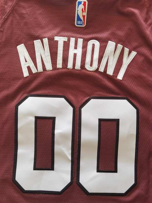 Portland Trail Blazers 20/21 ANTHONY #00 Brown City Basketball Jersey (Stitched)