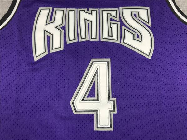 Sacramento Kings 1998/99 WEBBER #4 Purple Classics Basketball Jersey (Stitched)