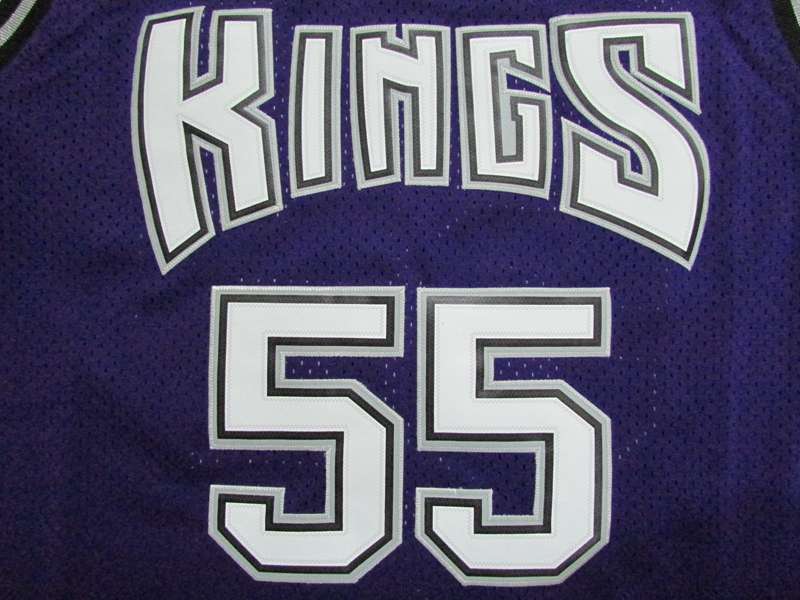 Sacramento Kings WILLIAMS #55 Purple Classics Basketball Jersey (Stitched)