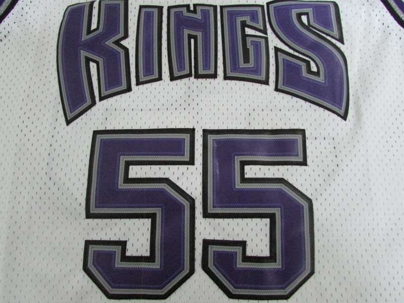 Sacramento Kings WILLIAMS #55 White Classics Basketball Jersey (Stitched)