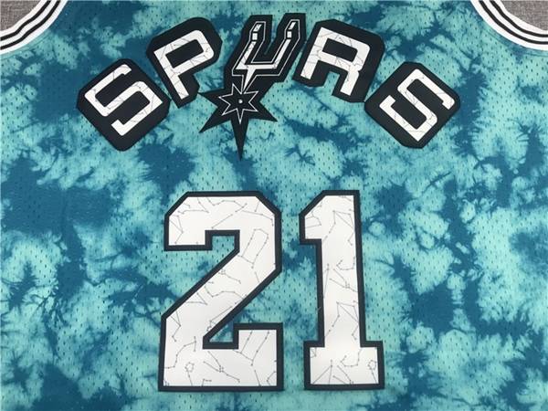 San Antonio Spurs DUNCAN #21 Green Classics Basketball Jersey (Stitched)